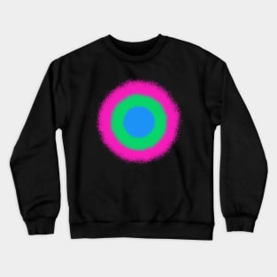 Hoop Dynamics Icon - Polysexual Pride Crewneck Sweatshirt